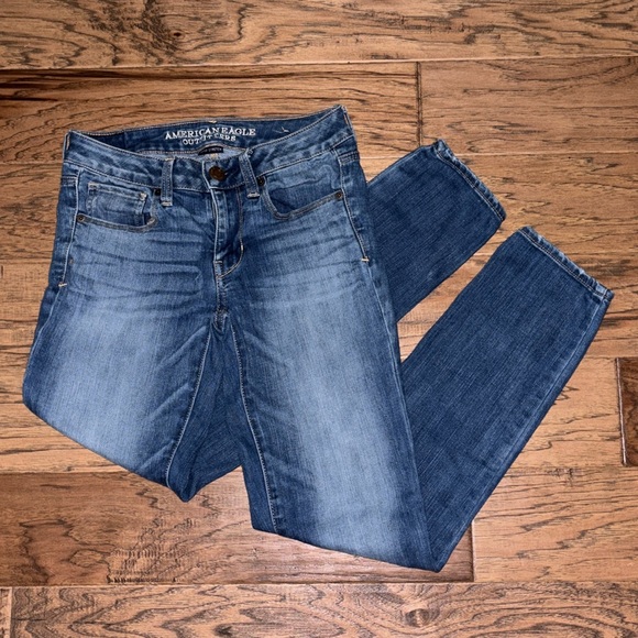 American Eagle Outfitters Denim - American Eagle Outfitters Blue Skinny Jeans Modern Fit
